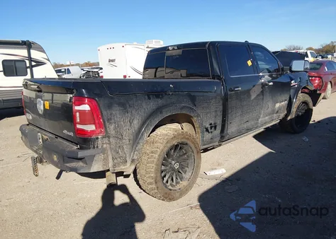 2022 Ram 2500 Limited Longhorn 4X4 6'4 Box from USA, damaged, VIN 3C6UR5GL7NG192791